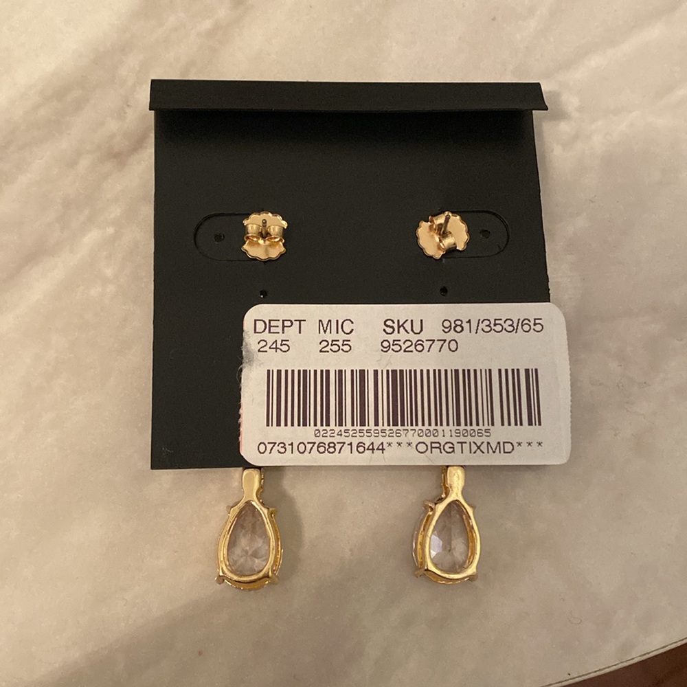Cézanne earrings - Picture 2 of 2